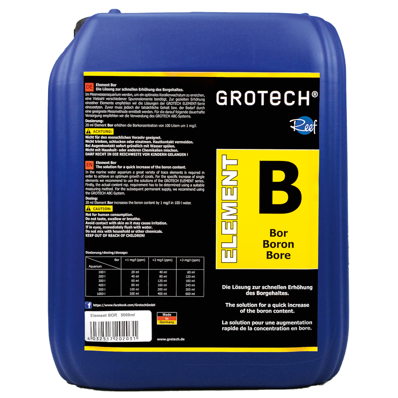 Element Bor 5000 ml GroTech