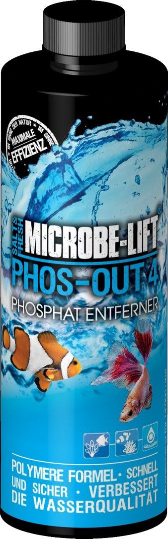 Phos-Out 4 - flüssiger Phosphatentferner (118ml.) Microbe-Lift