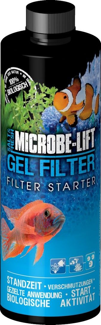 Gel Filter - Filterstarter und Langzeitpflege (473ml.) Microbe-Lift