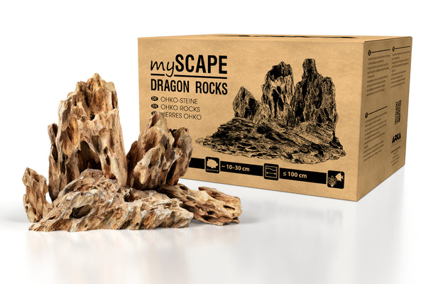 myScape-Rocks Dragon natürl. Ohko-Gestein ca. 10-30 cm, 5kg Microbe-Lift