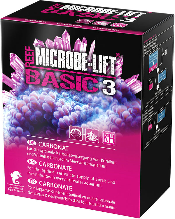Basic 3 - Carbonate KH 2.000g. Microbe-Lift