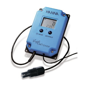 Monitor GroChek f. Leitfähigkeit/TDS/°C mit Elektrode HI7630, 230 V (0-3999 µS/cm) Hanna Instruments