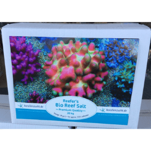Reefers Bio Reef Salz Premium Quality Karton Box 20 kg Korallenzucht