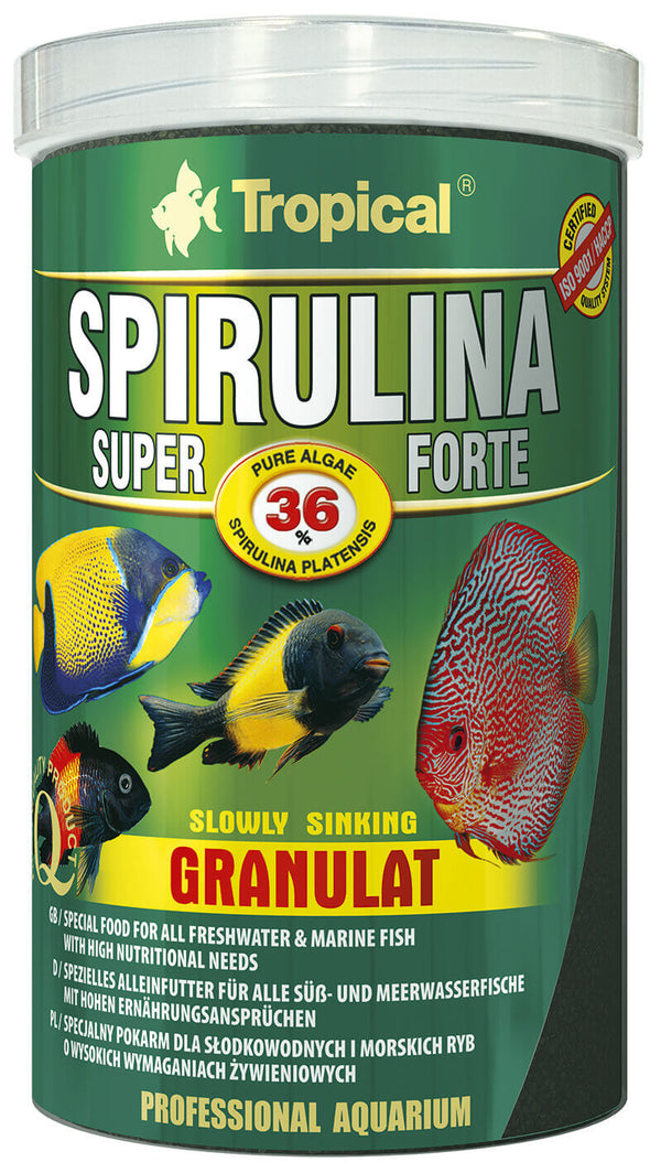 Tropical-Futter Super Spirulina Forte Granulat 100 ml / 60 g Tropical Deutschland