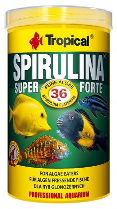 Tropical-Futter Super Spirulina Forte Chips 1000 ml / 520 g Tropical Deutschland