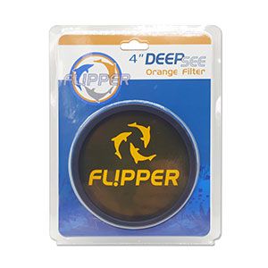 Flipper DeepSee Linse Standard orange Flipper