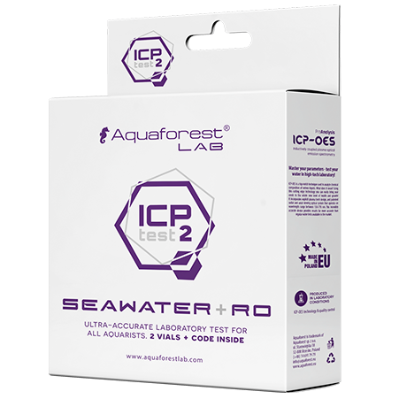 ICP Test 2 - Seawater + RO Aquaforest