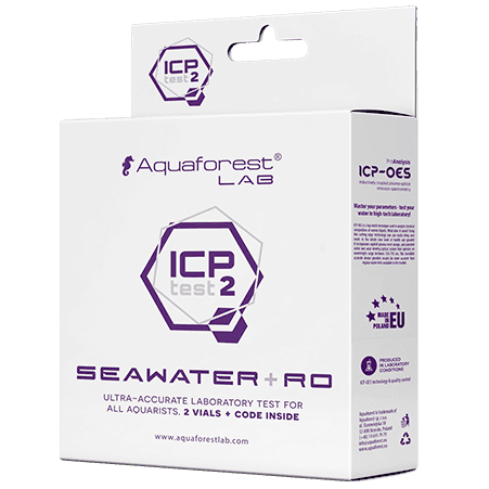ICP Test 2 - Seawater + RO Aquaforest
