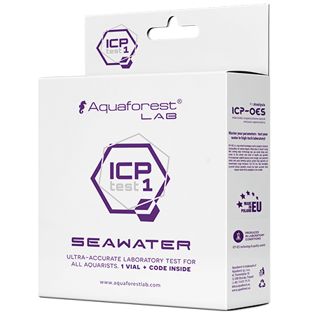 ICP Test 1 - Seawater Aquaforest