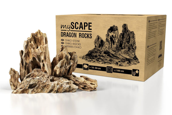 myScape-Rocks Dragon natürliches Ohko-Gestein ca. 10-30 cm, per kg Microbe-Lift