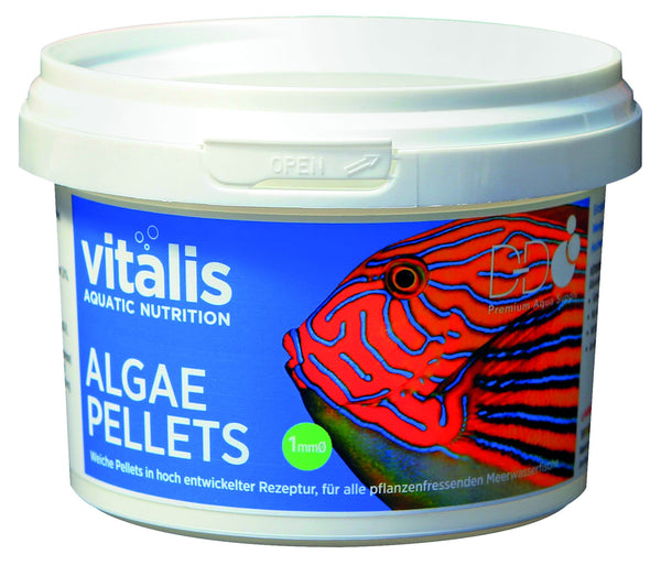 Algae Pellets Meerwasser Ø 1 mm - 1800 g Vitalis