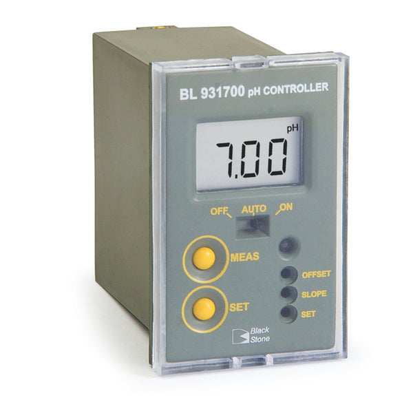 pH Mini-Regler, Dosierung von Säure oder Base, Schreiberausgang 4-20 mA, 12 V Adapter Hanna Instruments