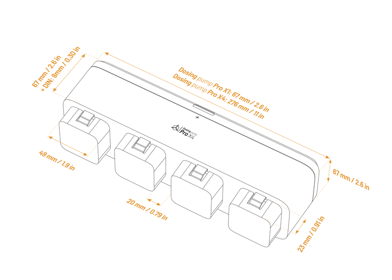 Reef Factory Dosing Pumpe pro X4 Reef Factory