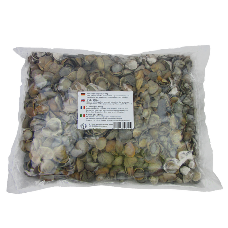 Muschelschalen / Shells / Coquillage  2500g GroTech