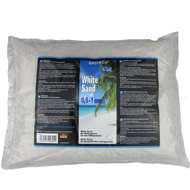 White Sand 0,5-1mm 5kg GroTech