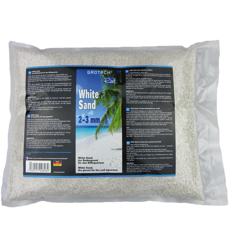 White Sand 2-3mm  5kg GroTech