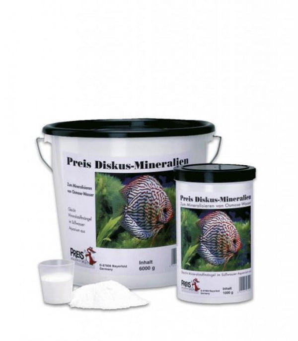 Preis-Diskus-Mineralien 6 kg Preis Aquaristik