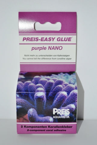 EASY Glue purple NANO 2x30g Preis Aquaristik