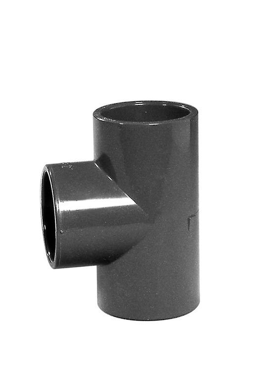 T-Stück 90° 2x Klebemuffe 25mm 1x Innengewinde 3/4" PVC