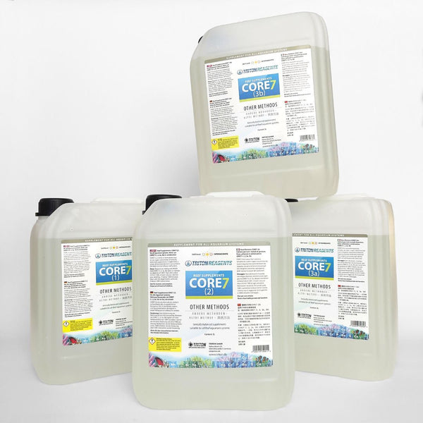 Core7 Reef Supplements 5l Set aus 4 x 5000ml Triton