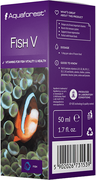 Aquaforest Fish V 50 ml - Korallenableger.com