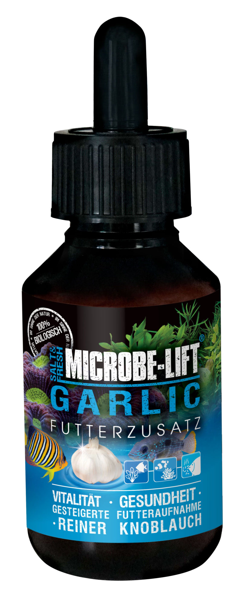 Microbe-Lift Garlic Enhancer  8 oz 237ml Microbe-Lift