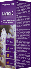 Aquaforest MicroE 10 ml - Korallenableger.com