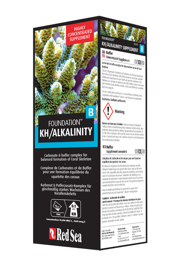 Foundation KH/Alkalinity (Alk) 500ml Red Sea