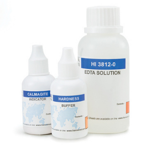 Reagenzien für Testkit HI3812 Härte Gesamt (Titrationsmethode) (2 Messbereiche) (100 Tests) Hanna Instruments