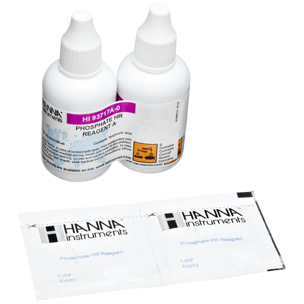 Reagenzien für Photometer, Phosphat hoch (300 Tests) Hanna Instruments