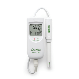 GroLine Hand-pH/Leitfähigkeit/TDS/C°-Meter Hanna Instruments