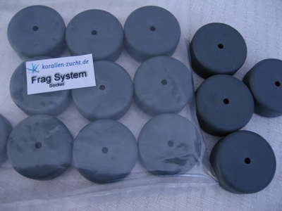 Frag System Sockel/base 10 St./pcs Korallenzucht