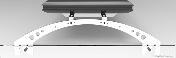 Aquarienaufsatzhalter universal - weiß Giesemann