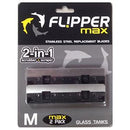 Flipper Klingen Max Edelstahl, 2 Stück Flipper