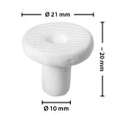 ARKA® myREEF®-Plugs Rund 21mm 12 Stück Microbe-Lift