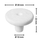 ARKA® myREEF®-Plugs Rund 30mm 12 Stück Microbe-Lift