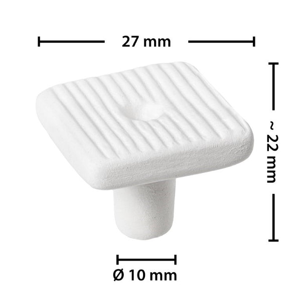 ARKA® myREEF®-Plugs Quadratisch 27mm 12 Stück Microbe-Lift