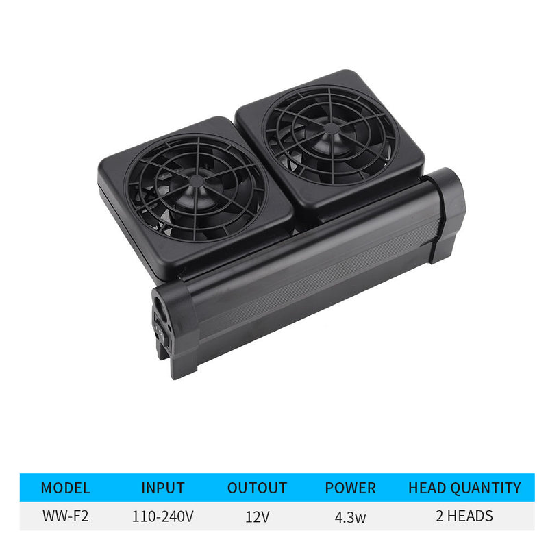 AP- Power Lüfter - 2 Fach - 2 Geschwindigkeitsstufen AquaPerfekt