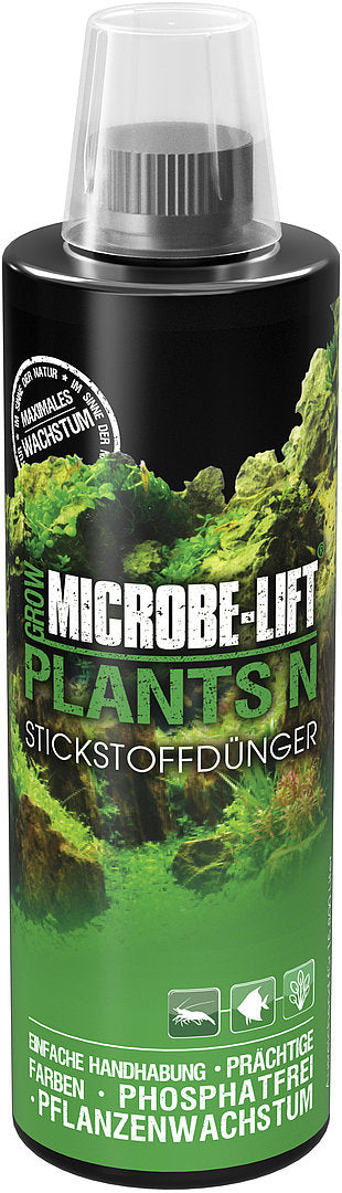 Plants N - flüssiger Stickstoff Dünger für Pflanzen (473ml.) Microbe-Lift