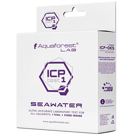 ICP Test 1 - Seawater Aquaforest