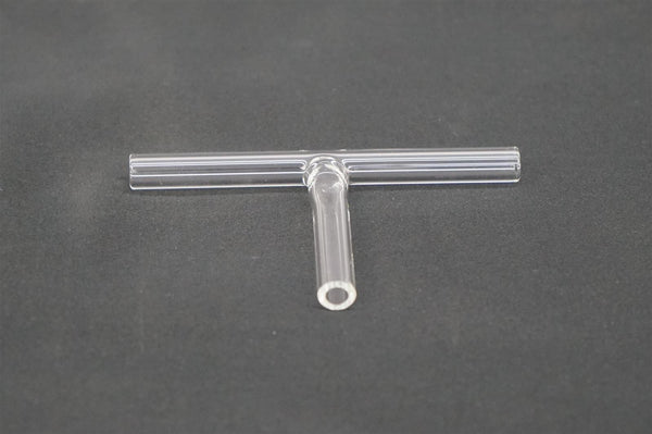 Glas T-Stück 90° 8mm Deltec
