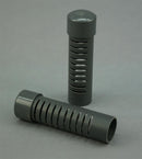 Schlitzrohr mit Kappe 32 mm, 15 cm Lang PVC