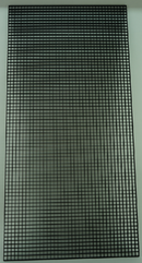 Korallengitter Schwarz 1210 x 600 x 12 mm, Waben 15x15x12mm ( Rasterplatten - Versand nur ab 5 Stück möglich ) AquaPerfekt