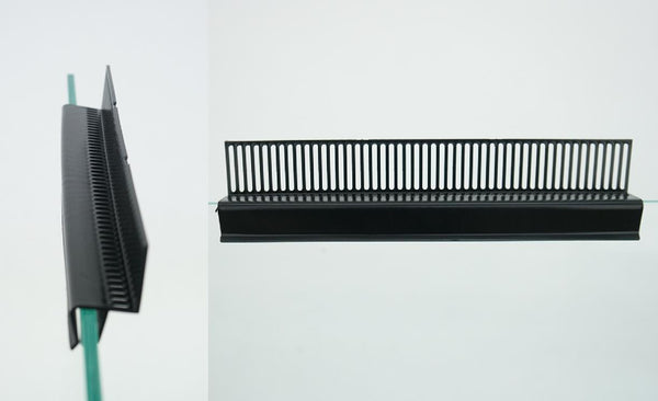 Überlaufkamm 33 cm  (1 Stück)
für Glasstärken von 8-15 mm AquaPerfekt