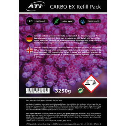 ATI- Carbo Ex Refill Pack. 3250 g Granulat ATI