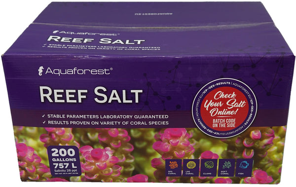 Aquaforest Reef Salz 25 Kg Karton - Korallenableger.com