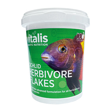 Cichlid Herbivore Flakes Süsswasser - 40g Vitalis