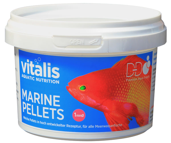 Marine Pellets Meerwasser Ø 1 mm - 70 g Vitalis