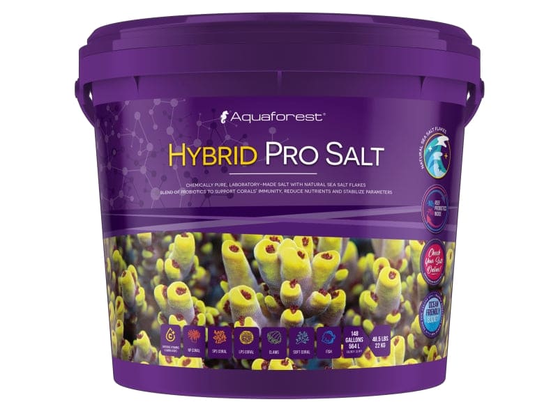 AquaForest Hybrid Pro Salz 22 kg Eimer - Korallenableger.com