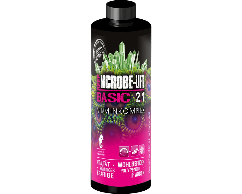 Basic 2.1 - Vitaminkomplex (120 ml.) Microbe-Lift